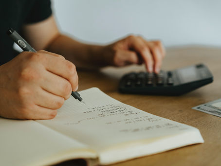 家計簿で収支管理