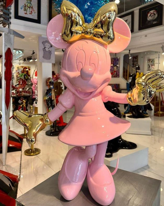 Minnie Mouse - Pink & Gold