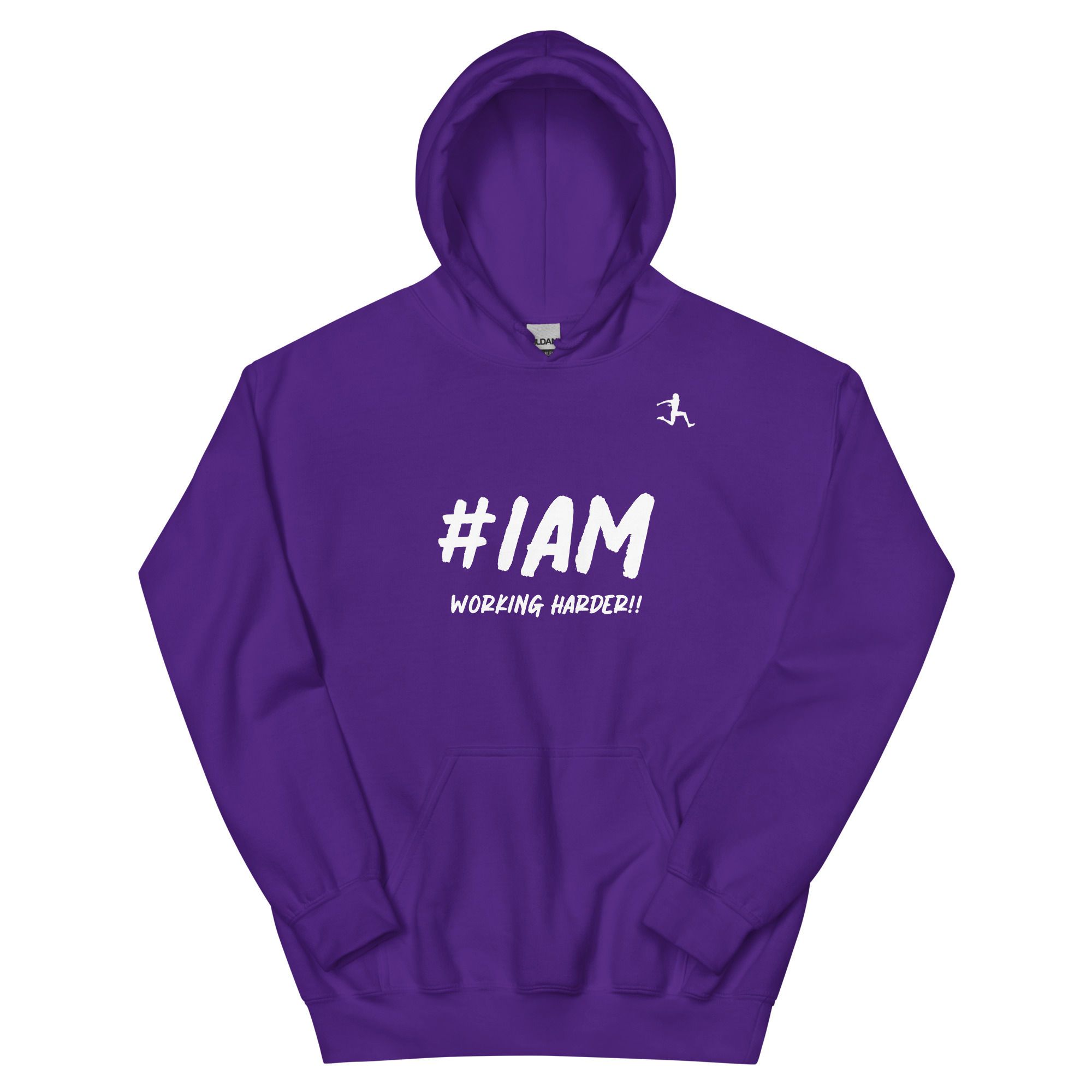 Unisex #IAm Working Harder Hoodie