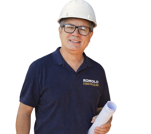Romolo, construtor em Paulínia com mais de 10 anos de experiência em obras residenciaisRômulo, construtor em Paulínia com mais de 10 anos de experiência em obras residenciais