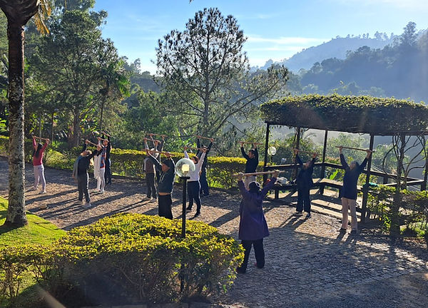 Espaço para retiros espirituais e desenvolvimento humano em Serra Negra