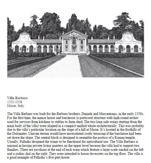 Thumbnail: Andrea Palladio: Shaping American Architecture Catalog
