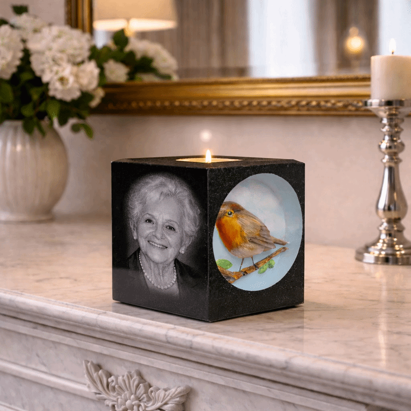 Mother Robin Remembrance Stone | Egan Engraving