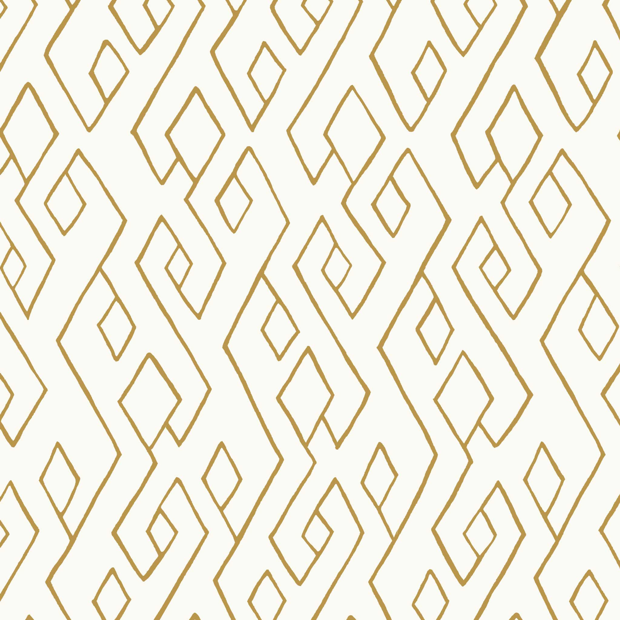 HABITA - Facet Honey Wallpaper