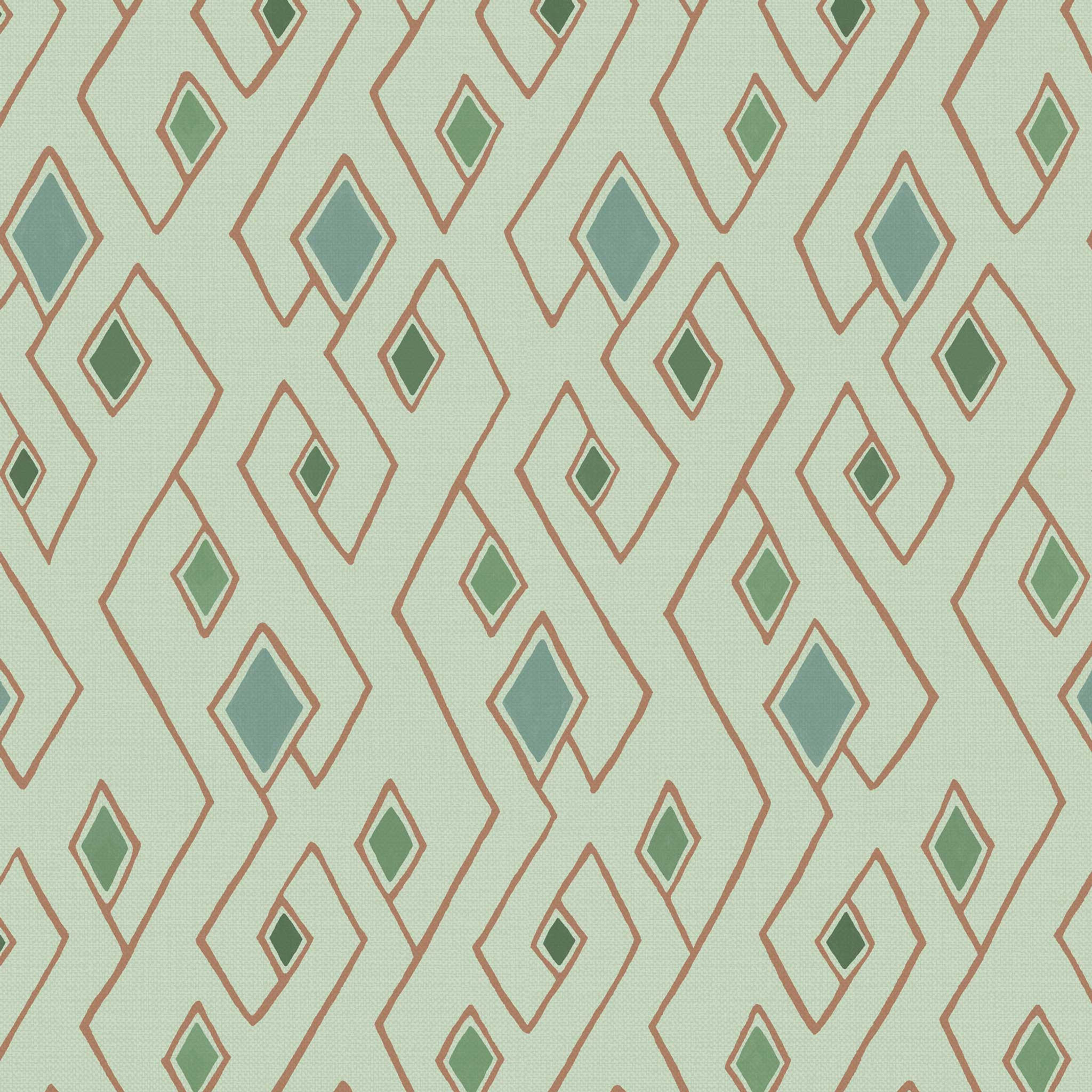 HABITA - Facet Fern Wallpaper