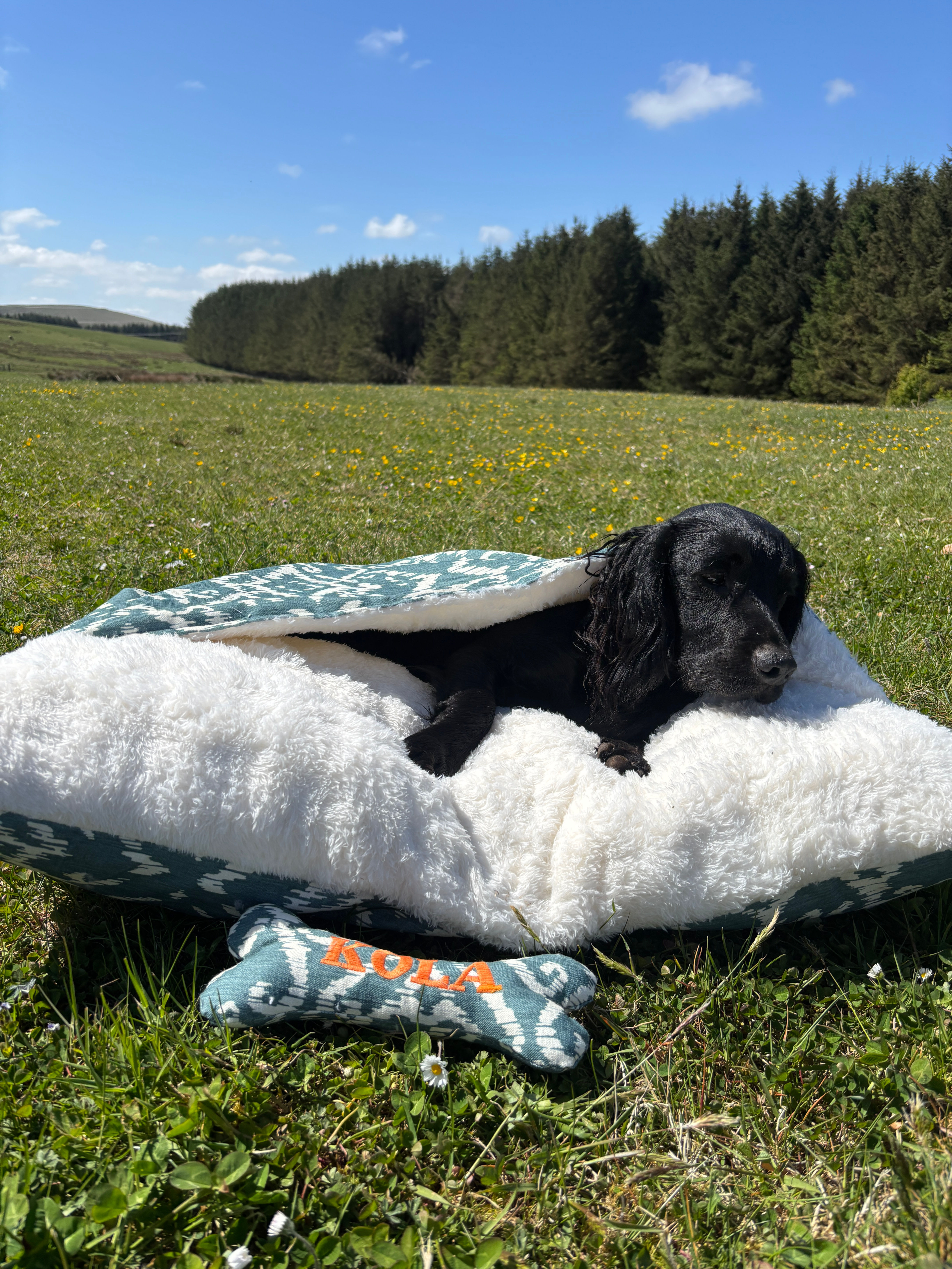 Faux Fur Snuggle Cave