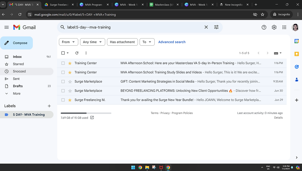 Email Management