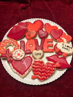 Share the Love Valentine's Cookies