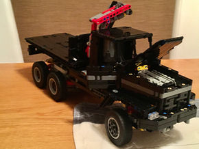 World’s First LEGO 6x6 Truck with Boomerang suspension!