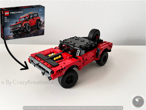 Bored of the Bronco Lego Set? How about Dom's Off-Road Muscle Car?