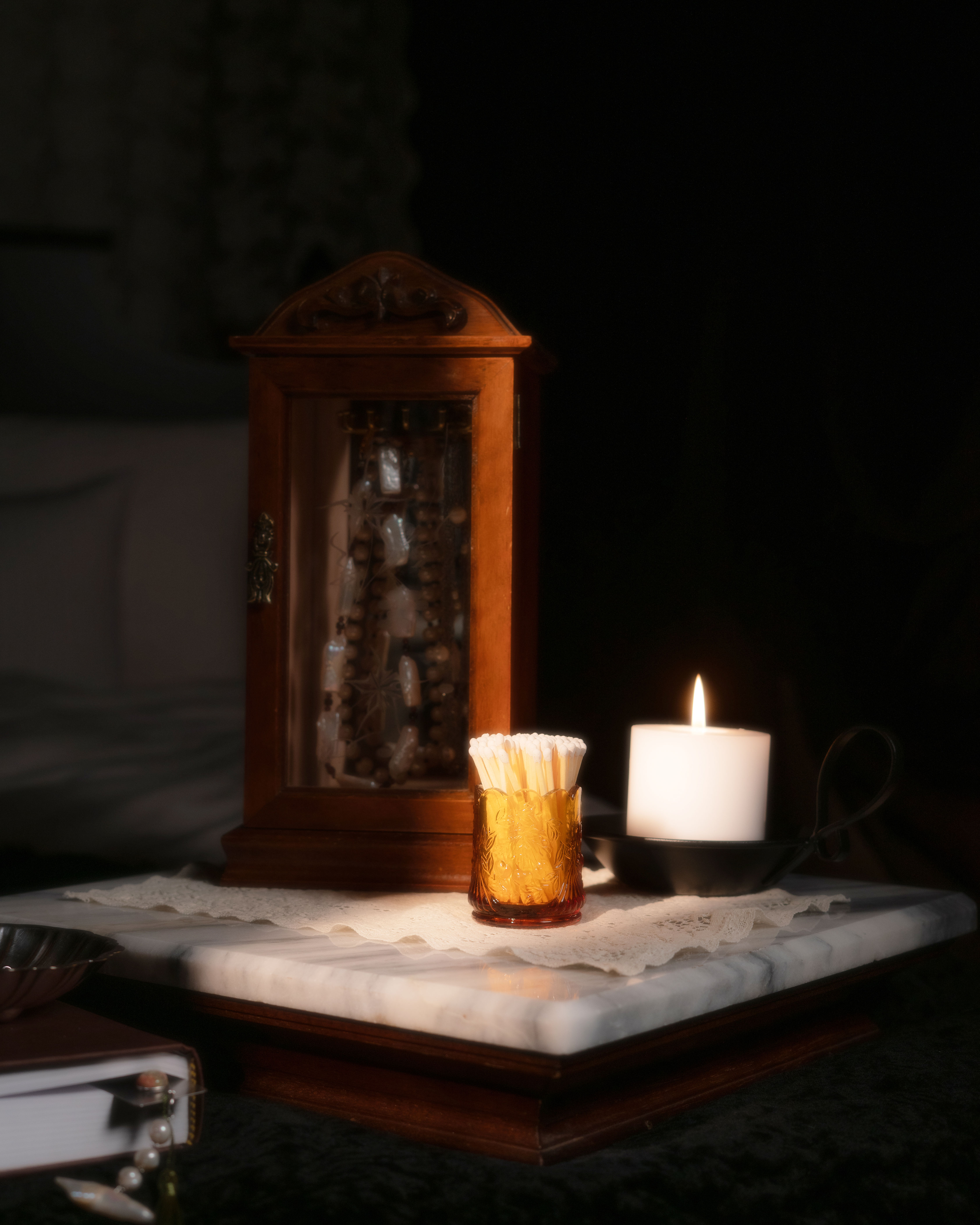 "Calais" Match Holder