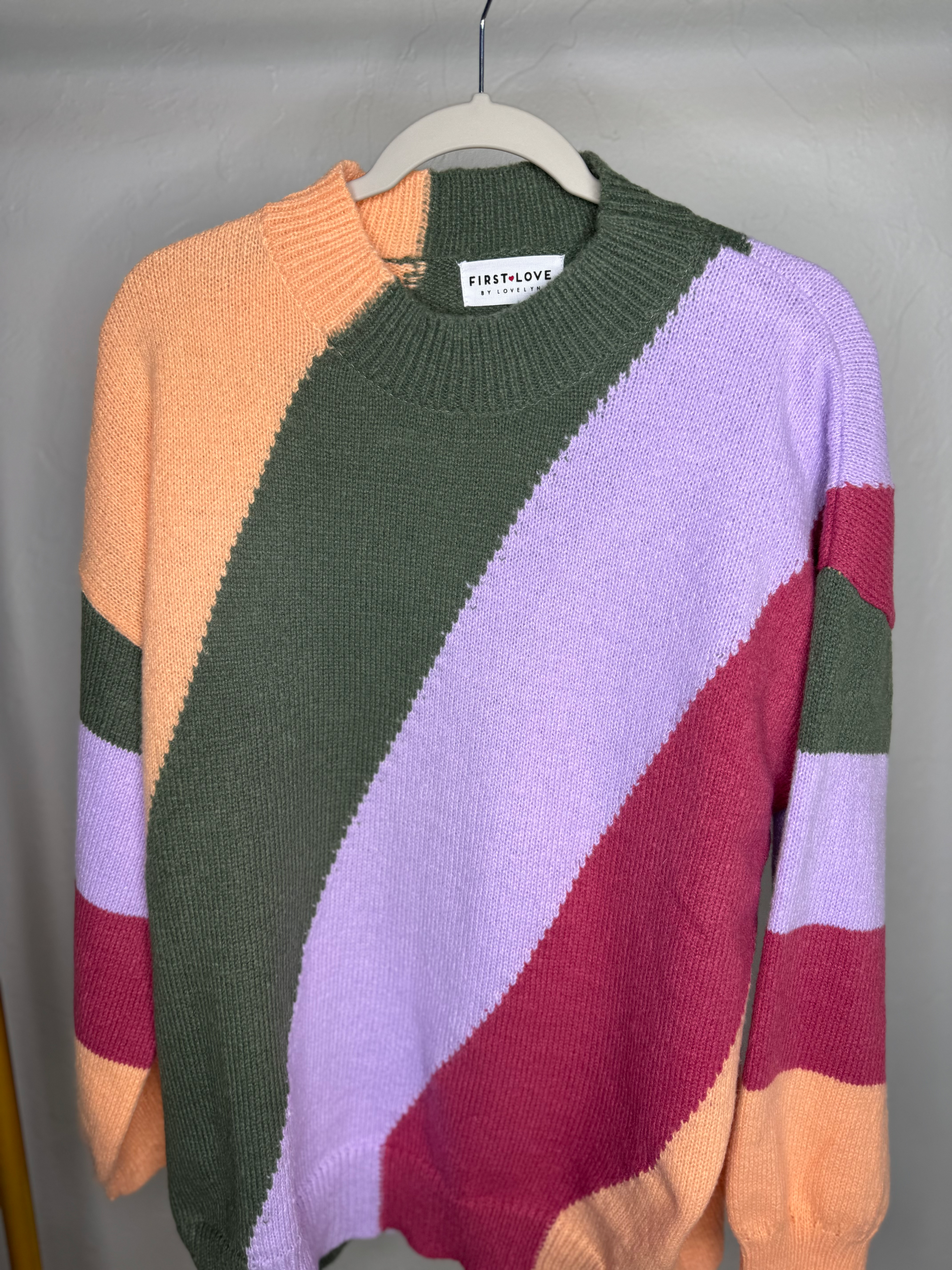 Multicolor Knit Sweater