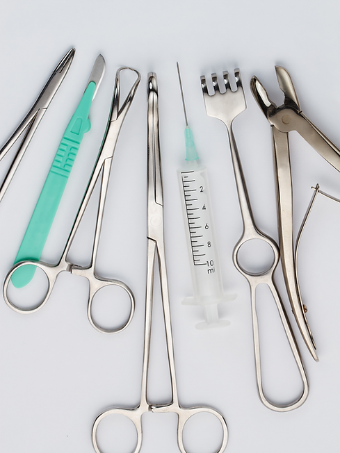 Surgerical instruments.