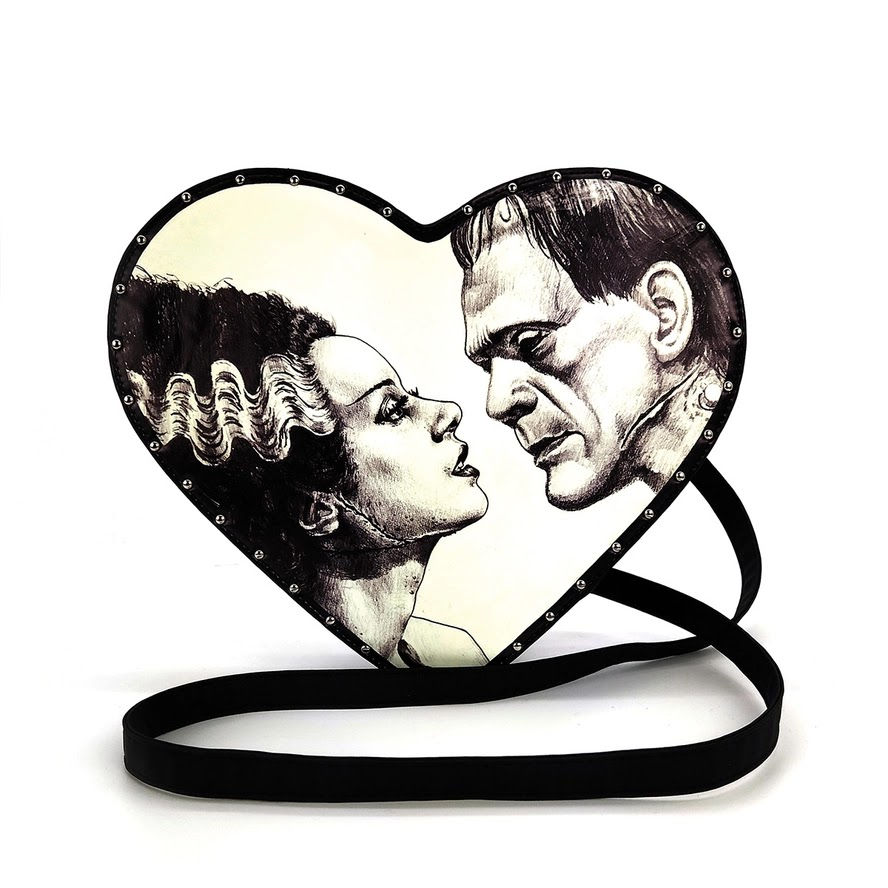 Frankenstein and the Bride of Frankenstein Backpack Front