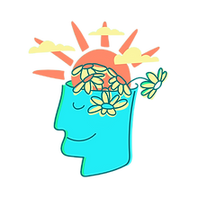 Une tête légère, sans pensées négatives ou ruminantes, qui vit la paix intérieure