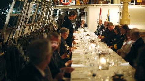 Reserve your own reception on Training Ship DANMARK during Tokyo Olympics 2020