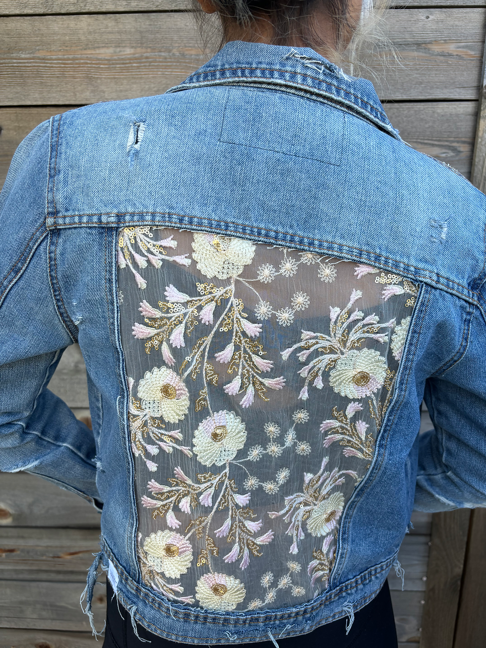 Jagged Threads Luxe Floral Women's Large