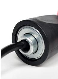 Thumbnail: Adjustable Red Jump Rope for Fitness