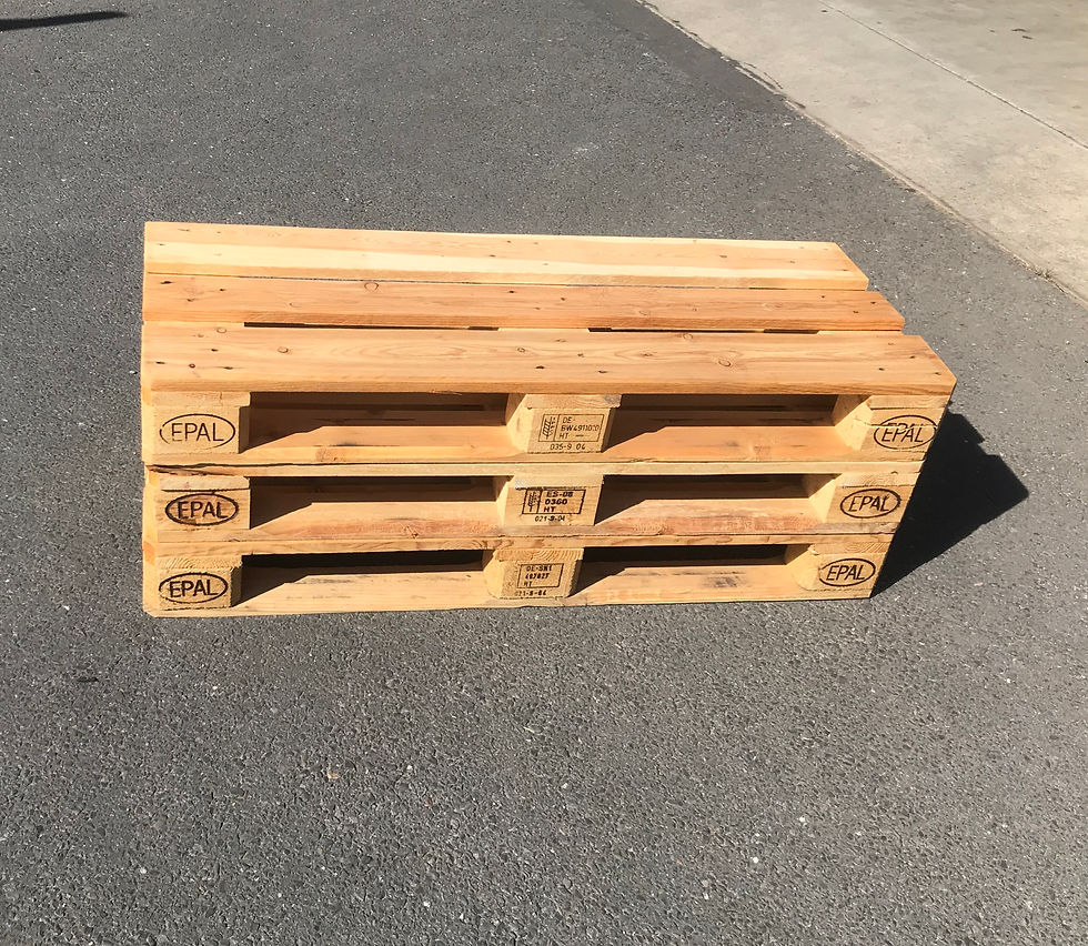 epal seat (3 high) 1200x450mm