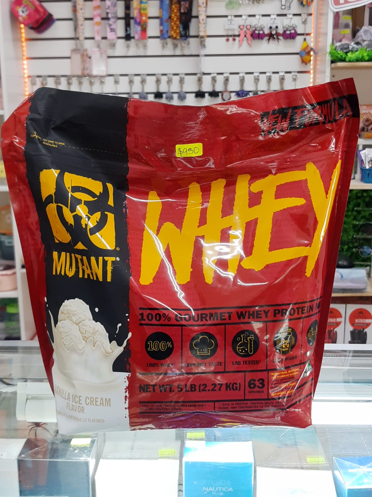 Mutant Whey Protein Vainilla Ice Cream