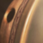 handcrafted frame drum by Steam and Lumber with synthetic skin