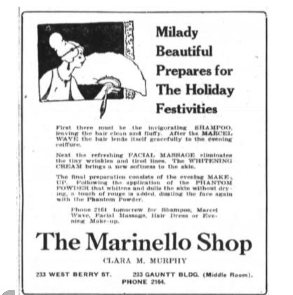 Holiday festivities going on in the history of Fort Wayne. This was a holiday festival by one of the businesses from 1930s historic Fort Wayne was growing as this building began to thrive..
