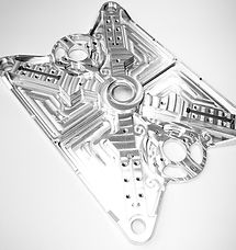 CNC Machines Structural Components manufactured by XRC engineering in UK