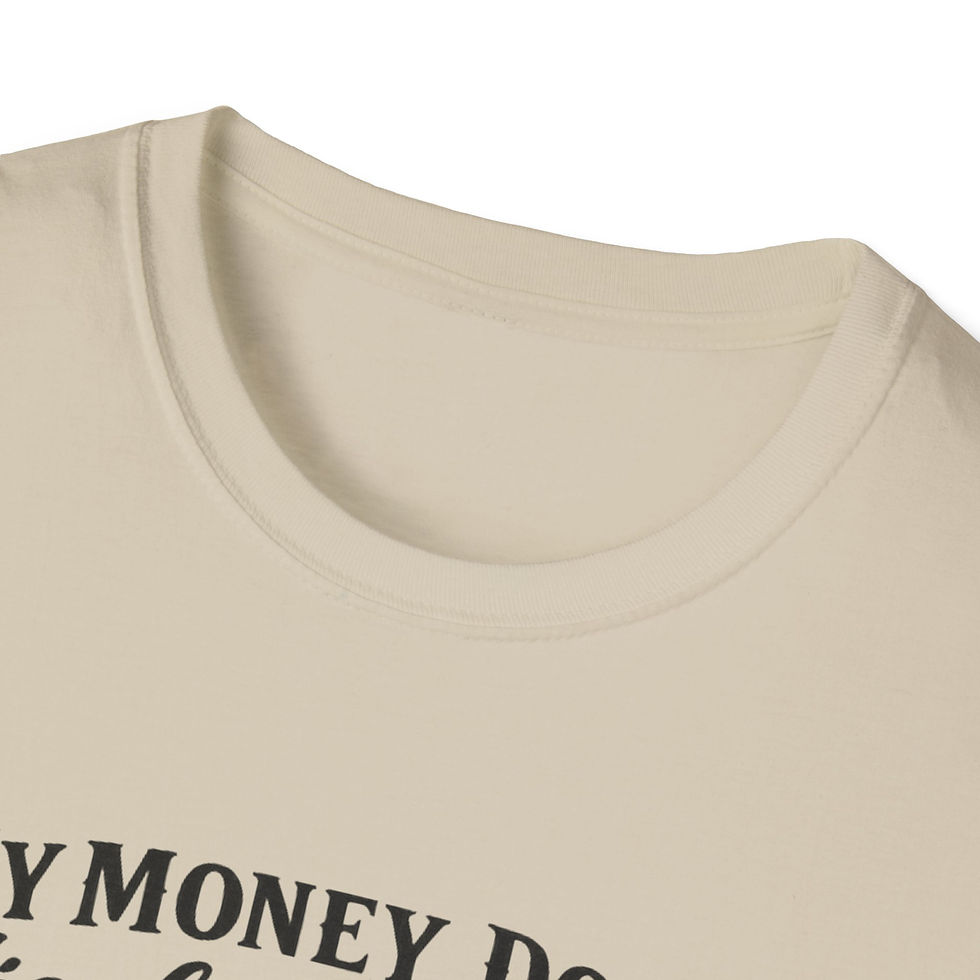 Thumbnail: It Trots Horse T-Shirt — "My Money Don't Jiggle Jiggle" Farm Tee