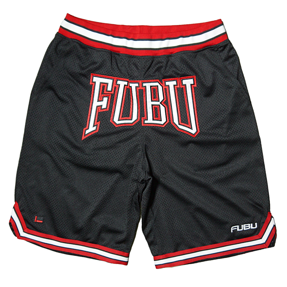 "FUBU" Basketball Shorts (Black)