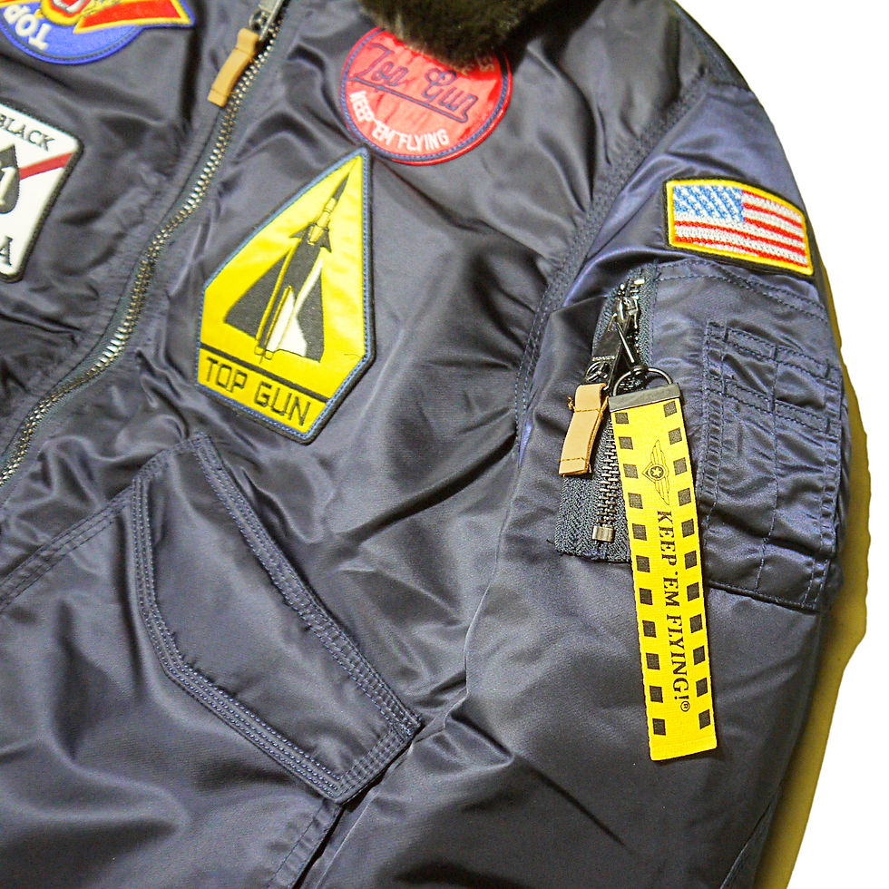 サムネイル： "TOP GUN®" 2020FW  CWU-45 Eagle Bomber Jacket (Navy)