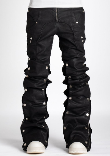 パンツ GUAPI ALL BLACK SUPER STACKED DENIM GUAPI グアピ ジーンズ All Black Super Stacked Denim メンズ