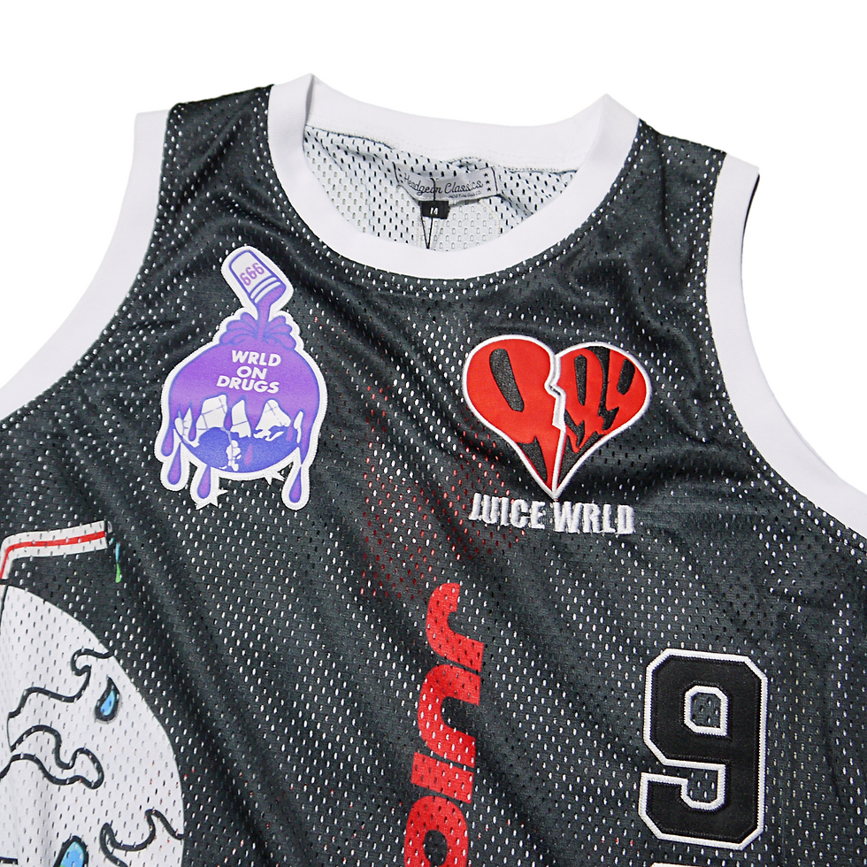 サムネイル： "HEADGEAR CLASSICS" Juice World Basketball Jersey (Black)