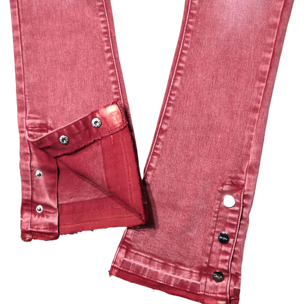 サムネイル： "PHEELINGS" Emotionally Driven Flare Stack Jeans (Dusty Rose)