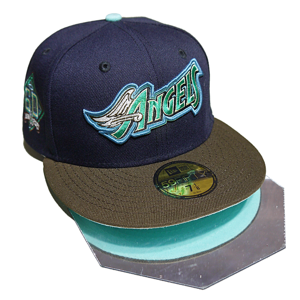 "NEW ERA" 59Fifty Anaheim Angels 60th ANV Tint UV (Navy)