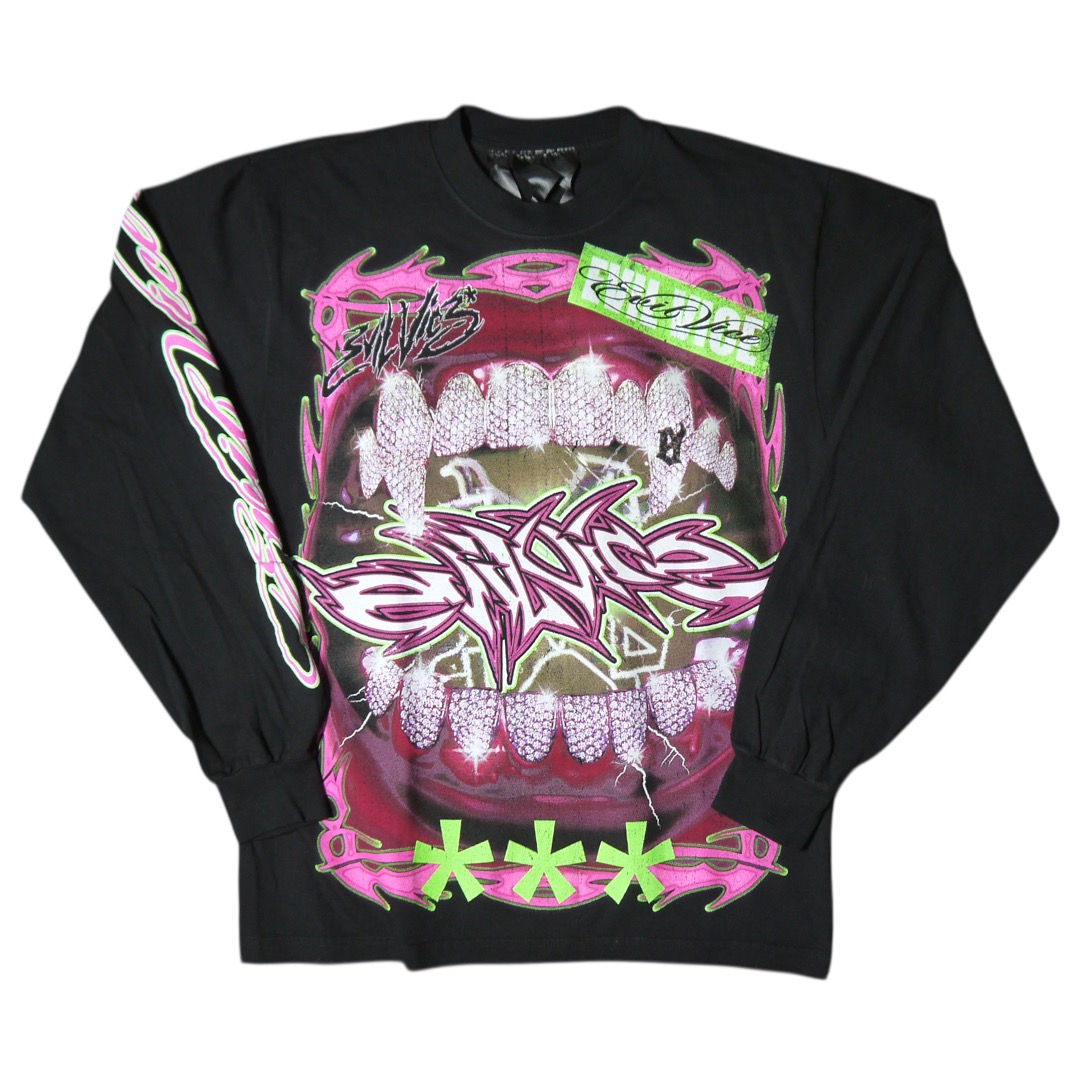 "Evil Vice" Non Tribal L/S Tee