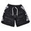 サムネイル： "GODSPEED" Courtside Shorts (Black Tie Dye)