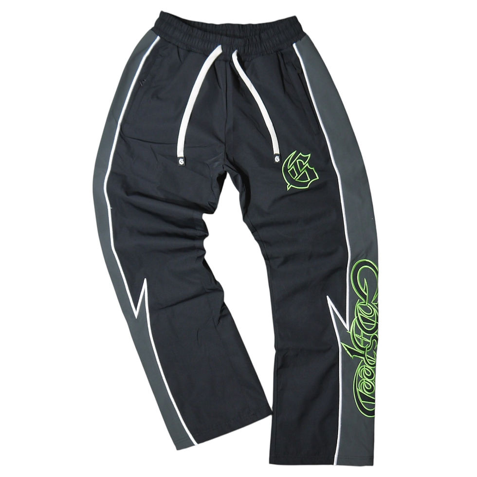 サムネイル： "GODSPEED"  GT Nylon Truck Suits (Blk×Neon)