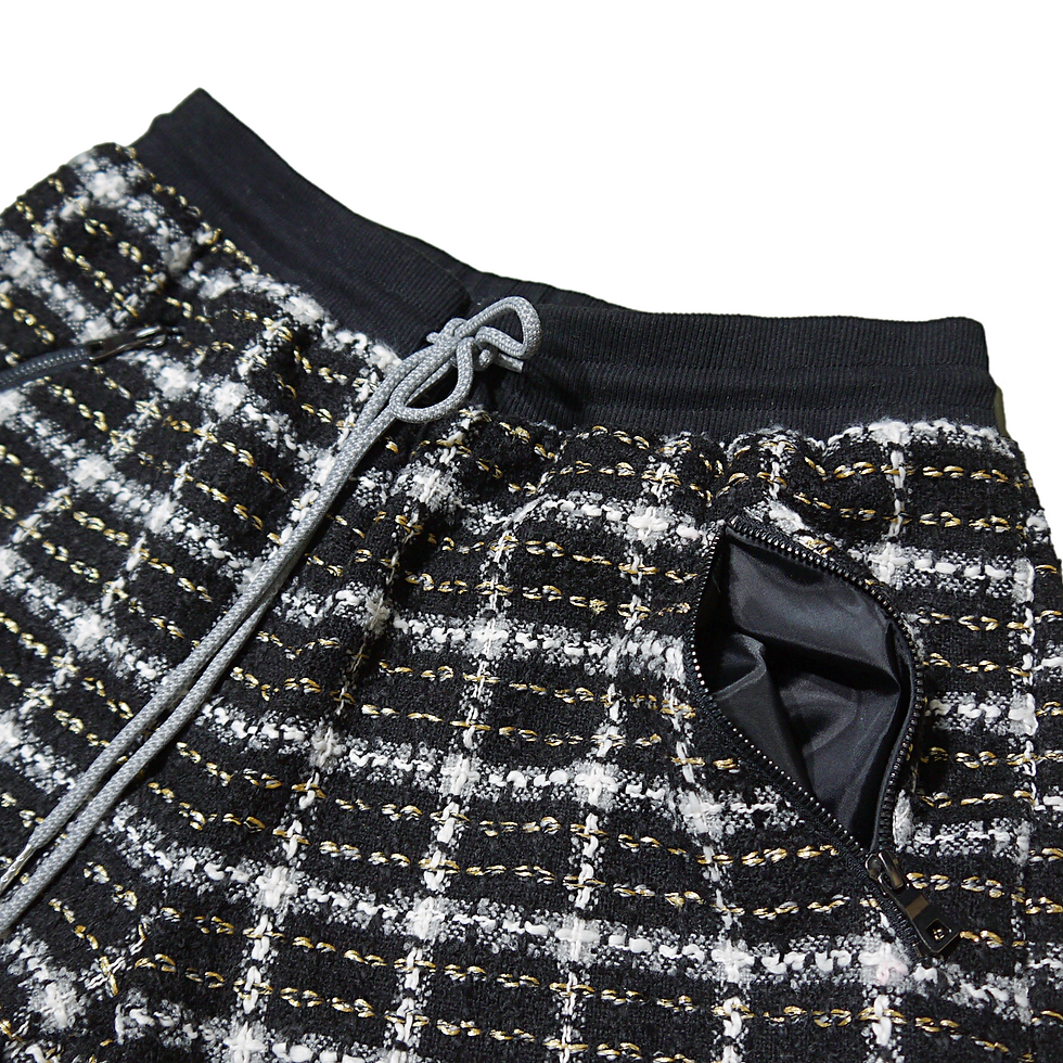サムネイル： "EPTM" Tweed Shorts (Black)