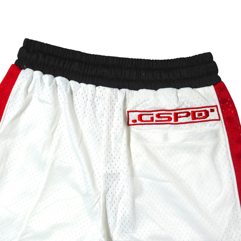 サムネイル： "GODSPEED" GRC Mesh Shorts (White)