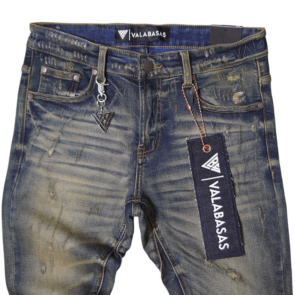 サムネイル： "VALABASAS" Outlawed Flare Jeans (Vintage Blue)