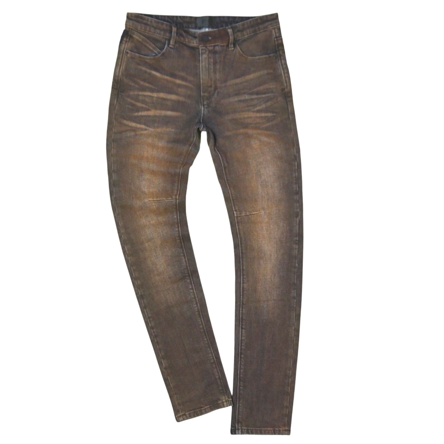 "RtA" Clayton Mocha Drift Skinny Jeans