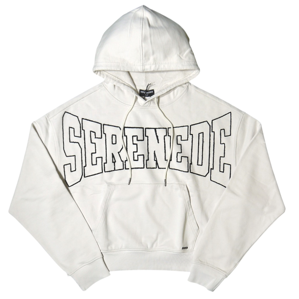 "SERENEDE" Legacy Ivory Hoodie