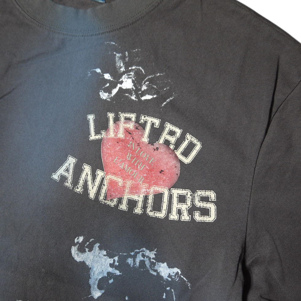 サムネイル： "Lifted Anchors" Amour Paint S/S Tee