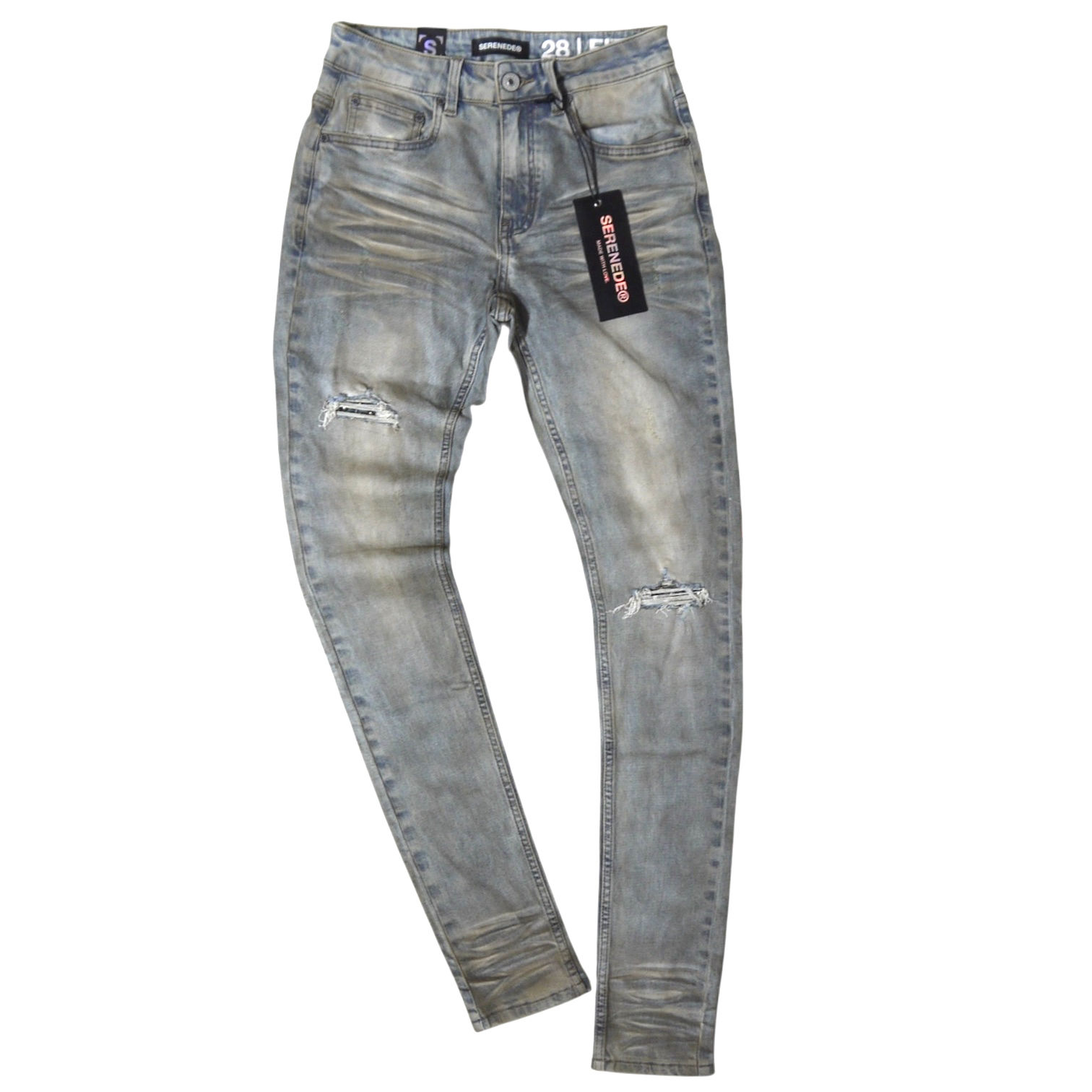 "SERENEDE®︎" Knight Skinny Jeans