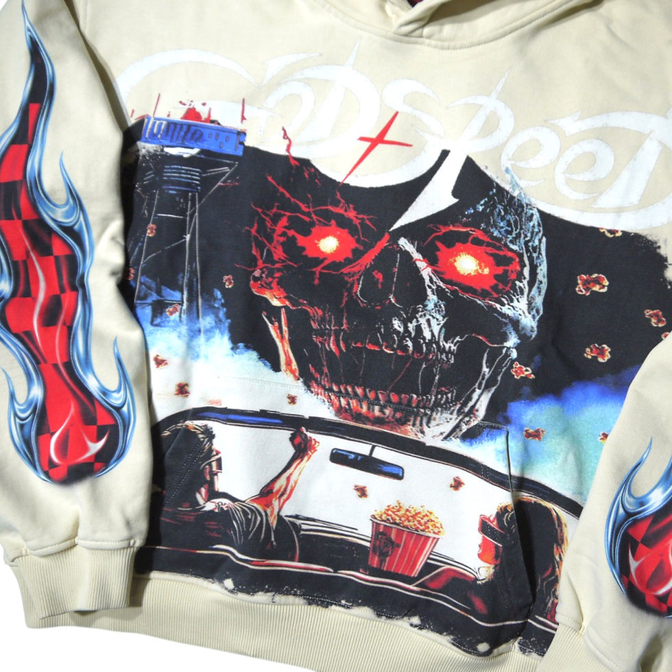 サムネイル： "GODSPEED" Drive In Hoodie (Bone)