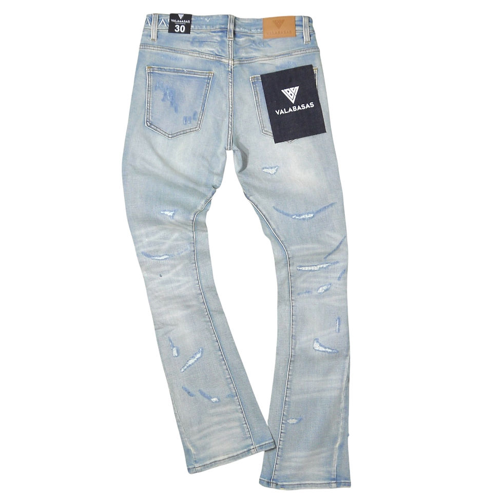 サムネイル： "VALABASAS" Trance Flare Jeans