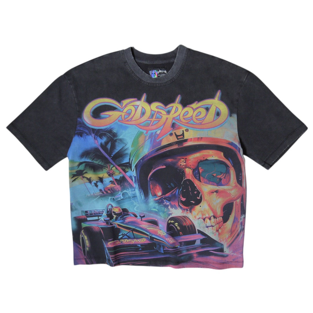"GODSPEED" F1 Dreams S/S Tee (Black)