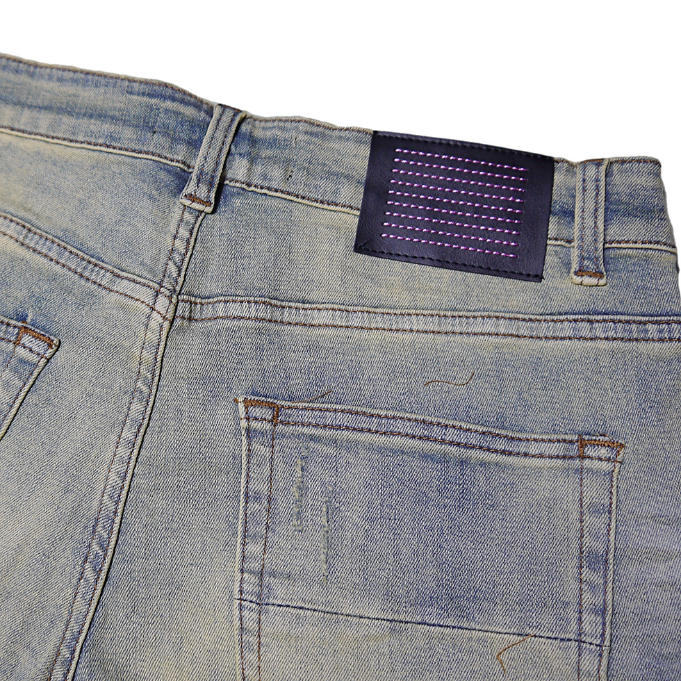サムネイル： "SERENEDE®︎" Orion's Path Jeans (Pink Repair)