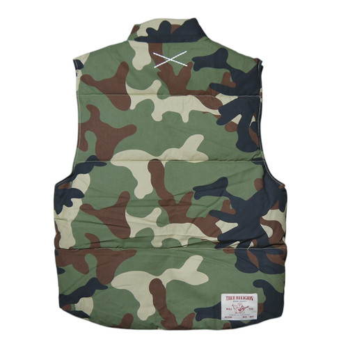 トップス True Religion twill single needle vest TWILL SINGLE NEEDLE VEST | True Religion