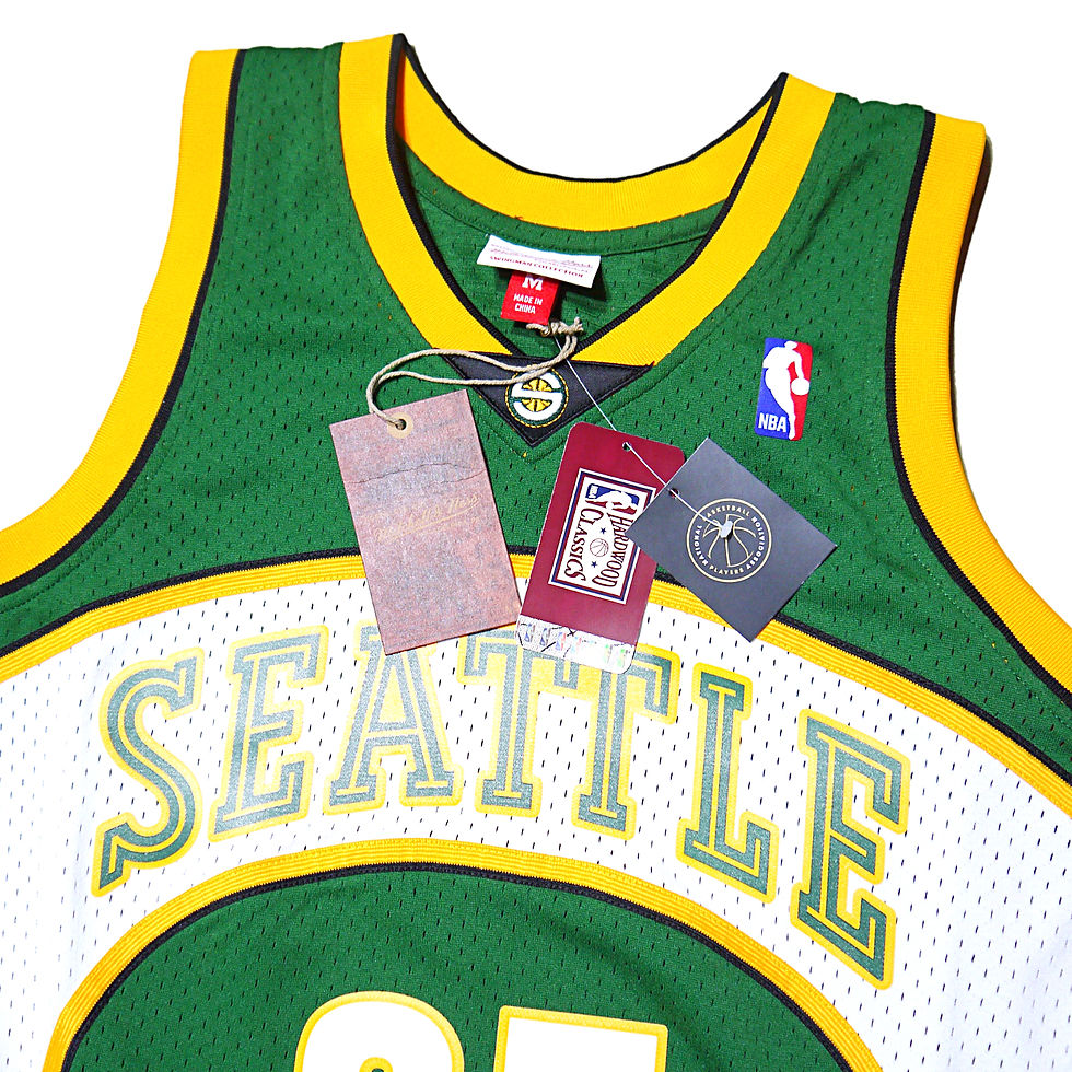 サムネイル： "MITCHELL&NESS" Seattle SuperSonics Swingman Jersey 06  (Green)